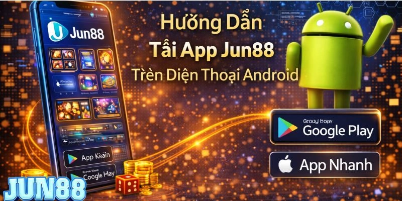 Hướng dẫn tải app jun88 Android cực dễ